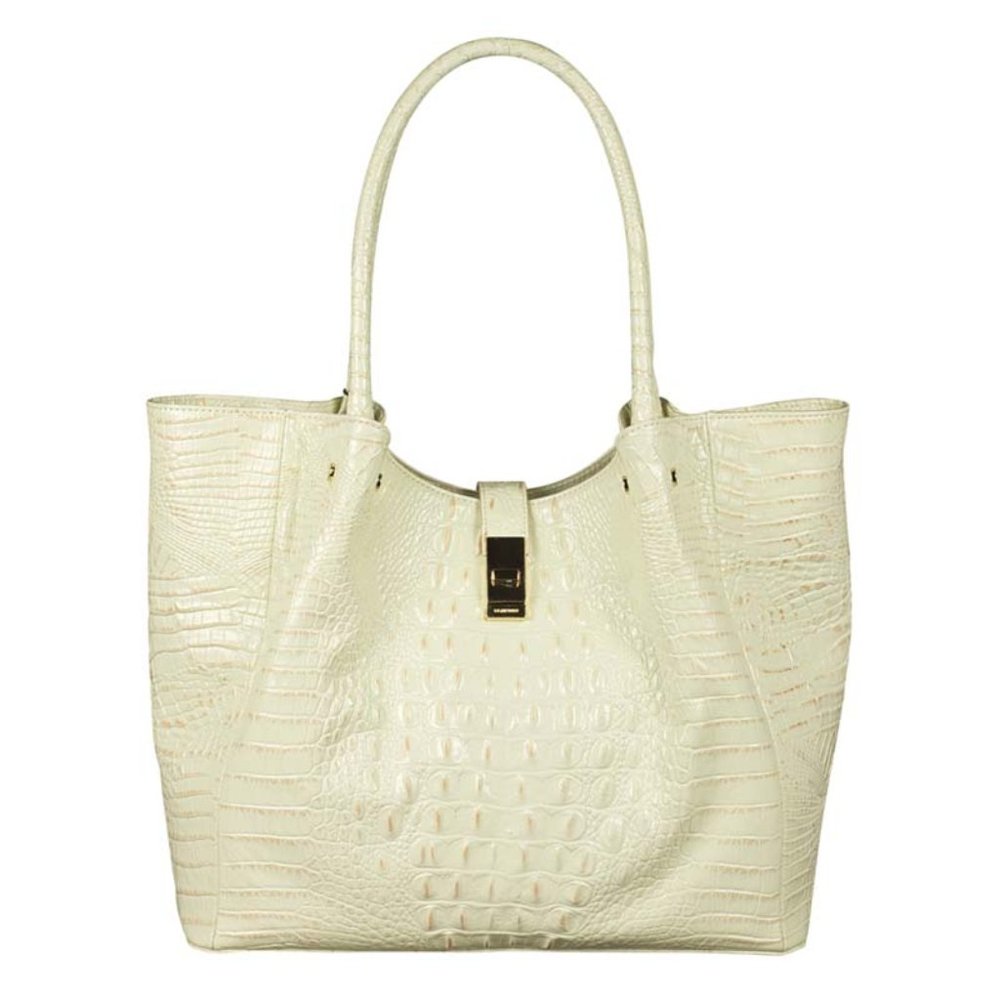 Brahmin Medium Mallory Tote in Crystal Melbourne Leather